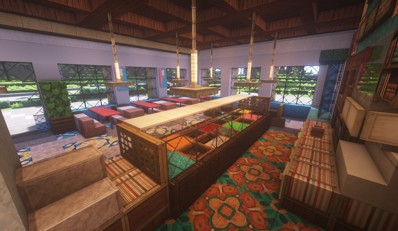 CONES Ice Cream Parlor Minecraft Map
