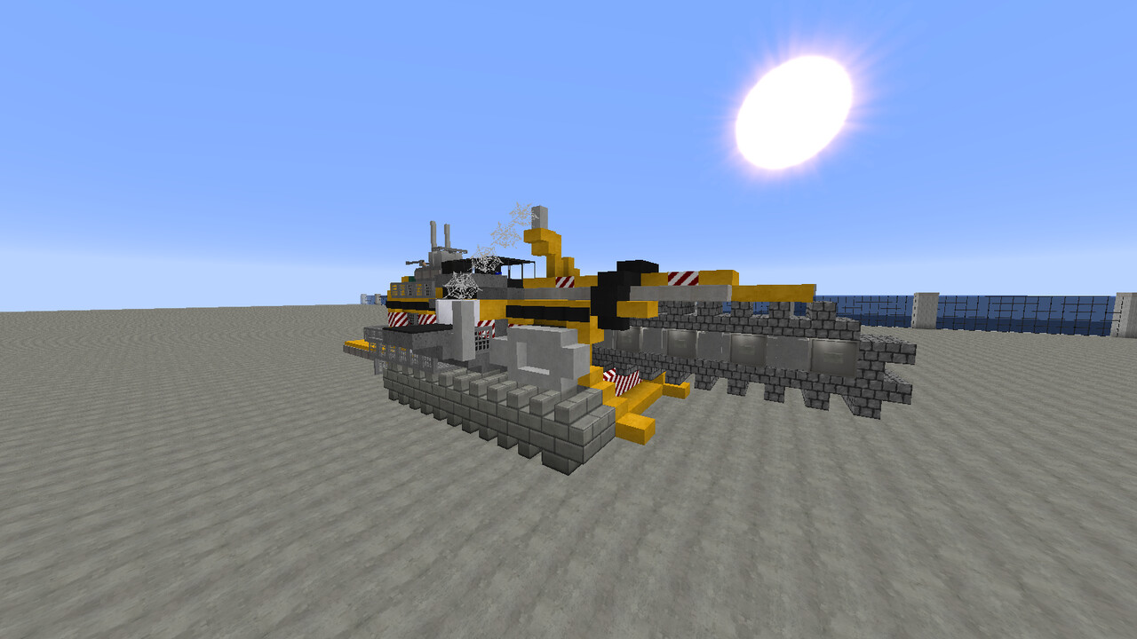 GVC IT6655k Cherokee Quarry Trenching Machine Minecraft Map
