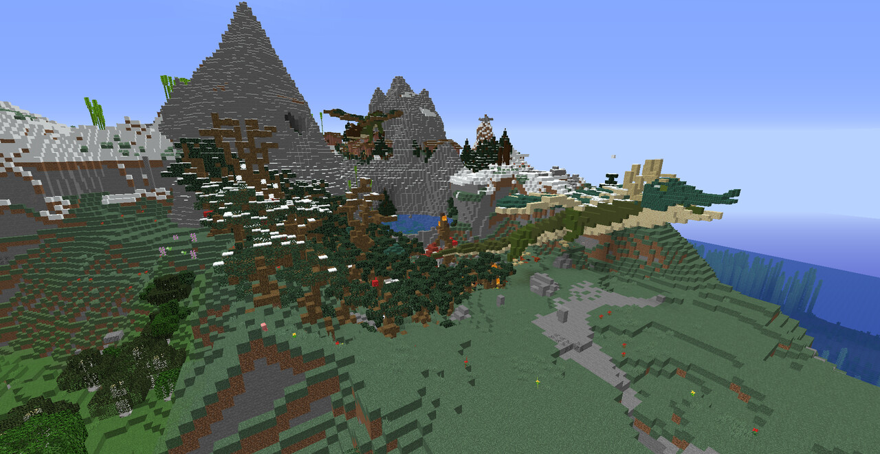 Hole in the wall Minecraft Map