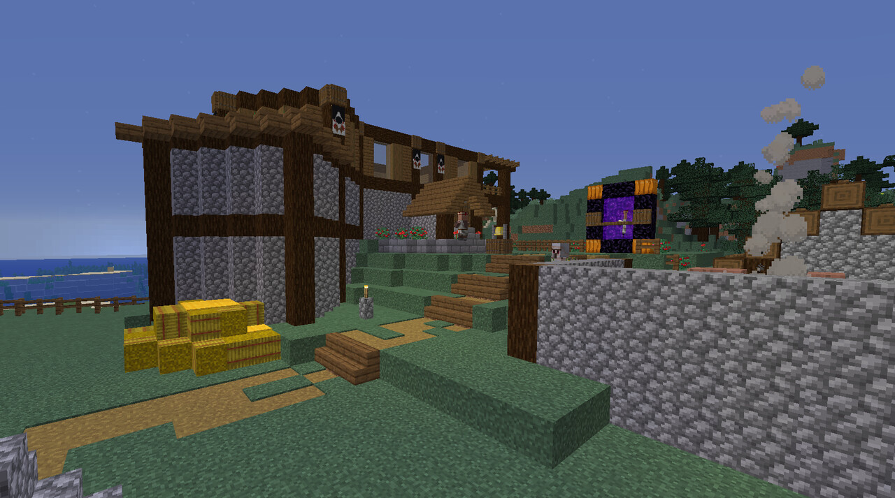 Hole in the wall Minecraft Map