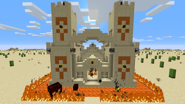 пустынный храм 1. пустынный дворец майнкрафт. сид на храм в пустыне 1. 12. 20.