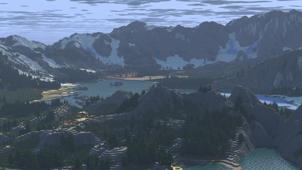 🌍 Worcoast - a custom realistic forest and mountain terrain [4K, JAVA ...