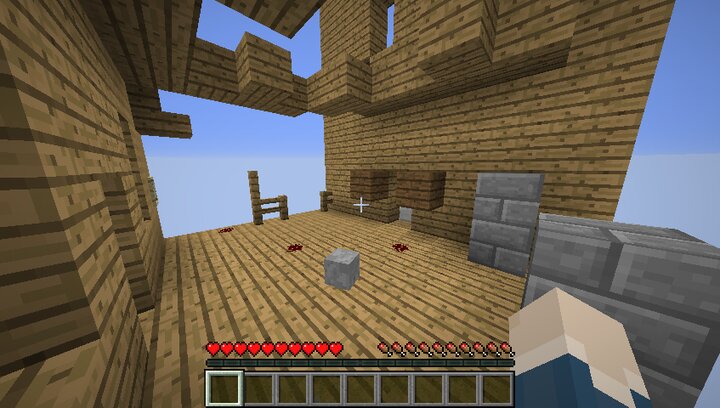 5 levels Minecraft Map