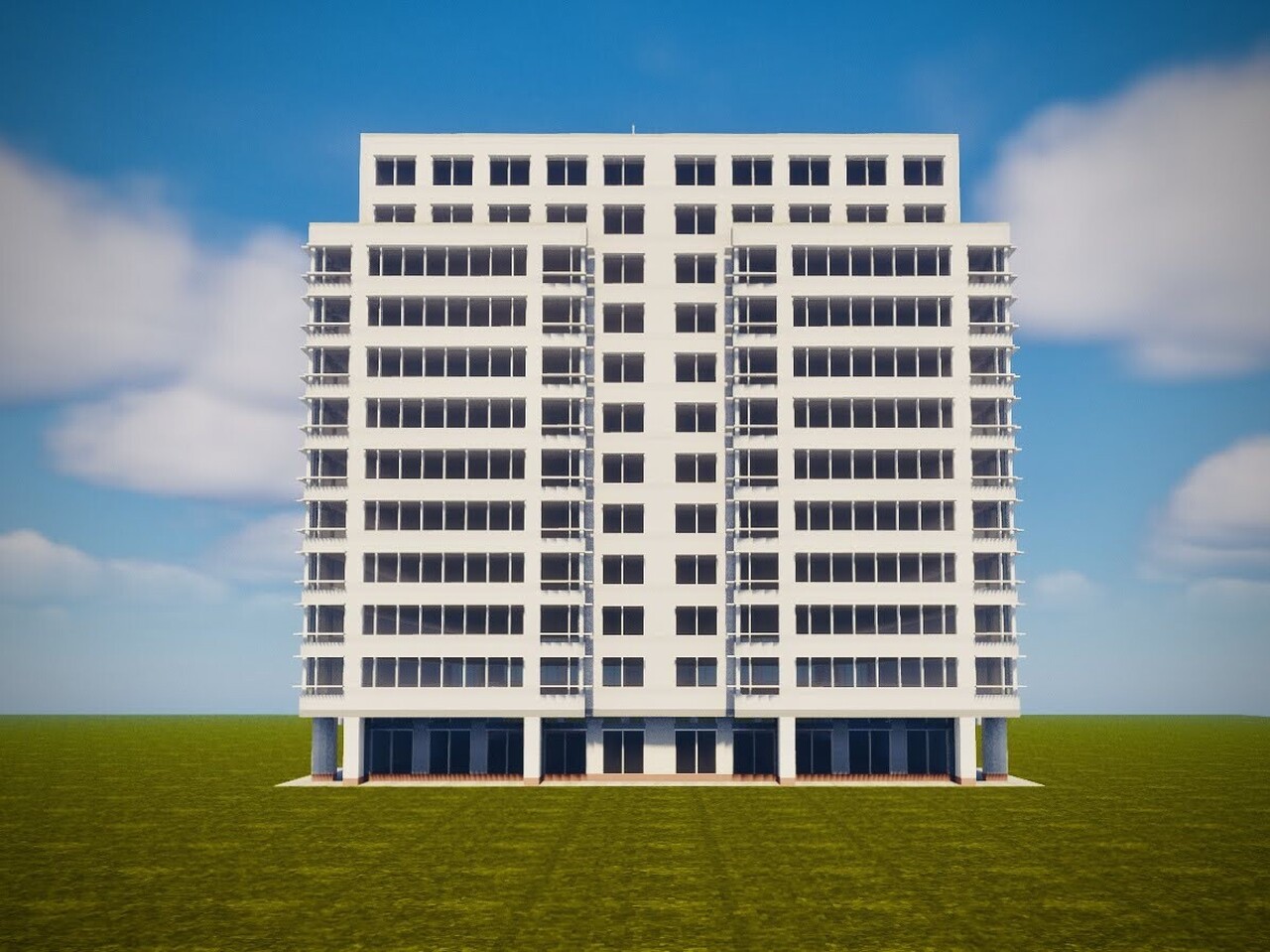 Churchill Tower (Dallas, TX) Minecraft Map