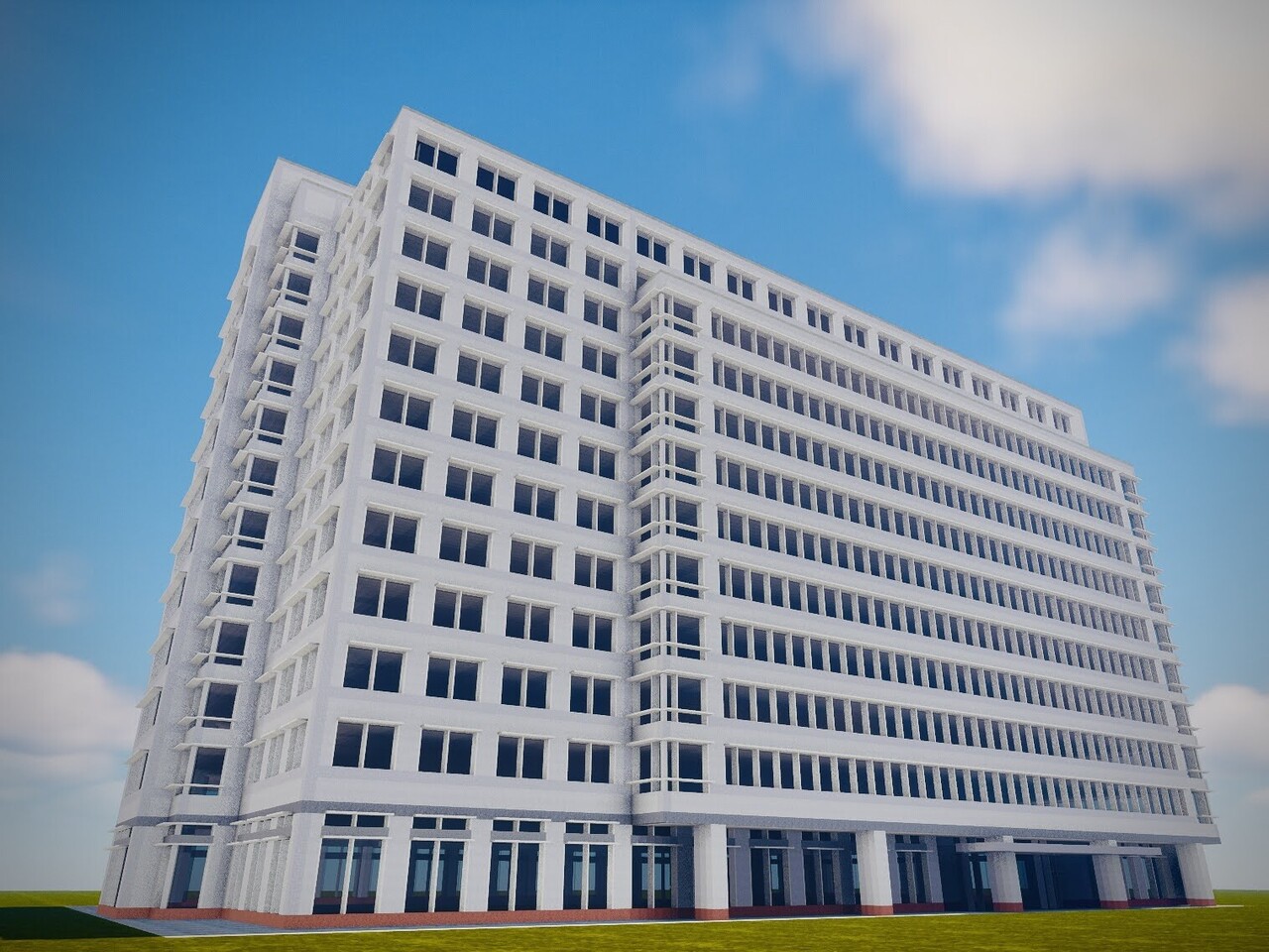 Churchill Tower (Dallas, TX) Minecraft Map