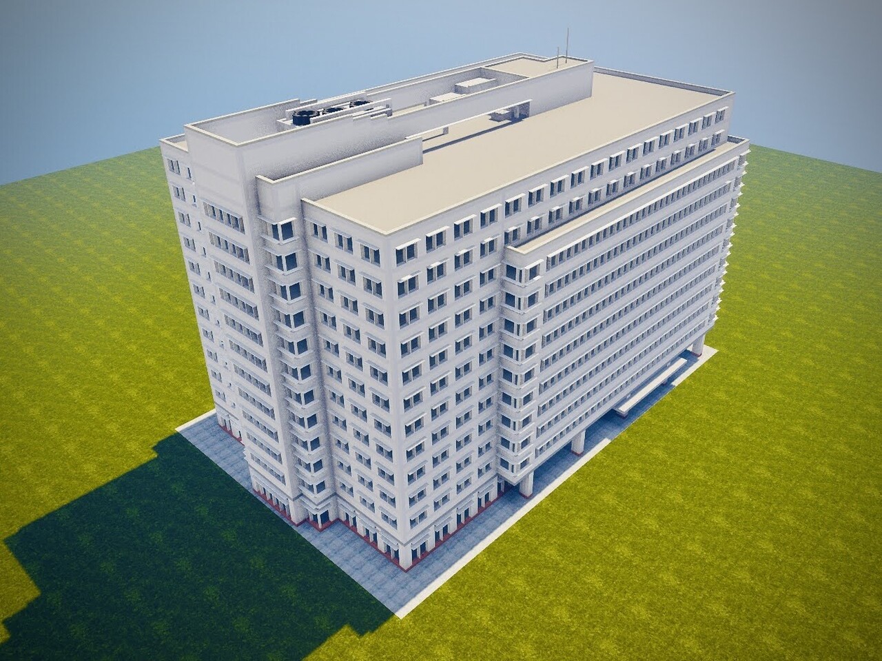 Churchill Tower (Dallas, TX) Minecraft Map