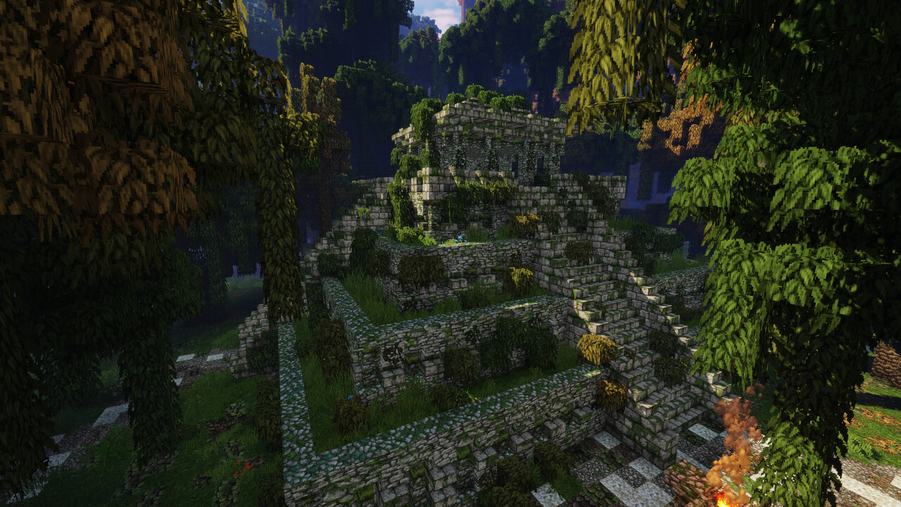 Jungle Temple Minecraft Map