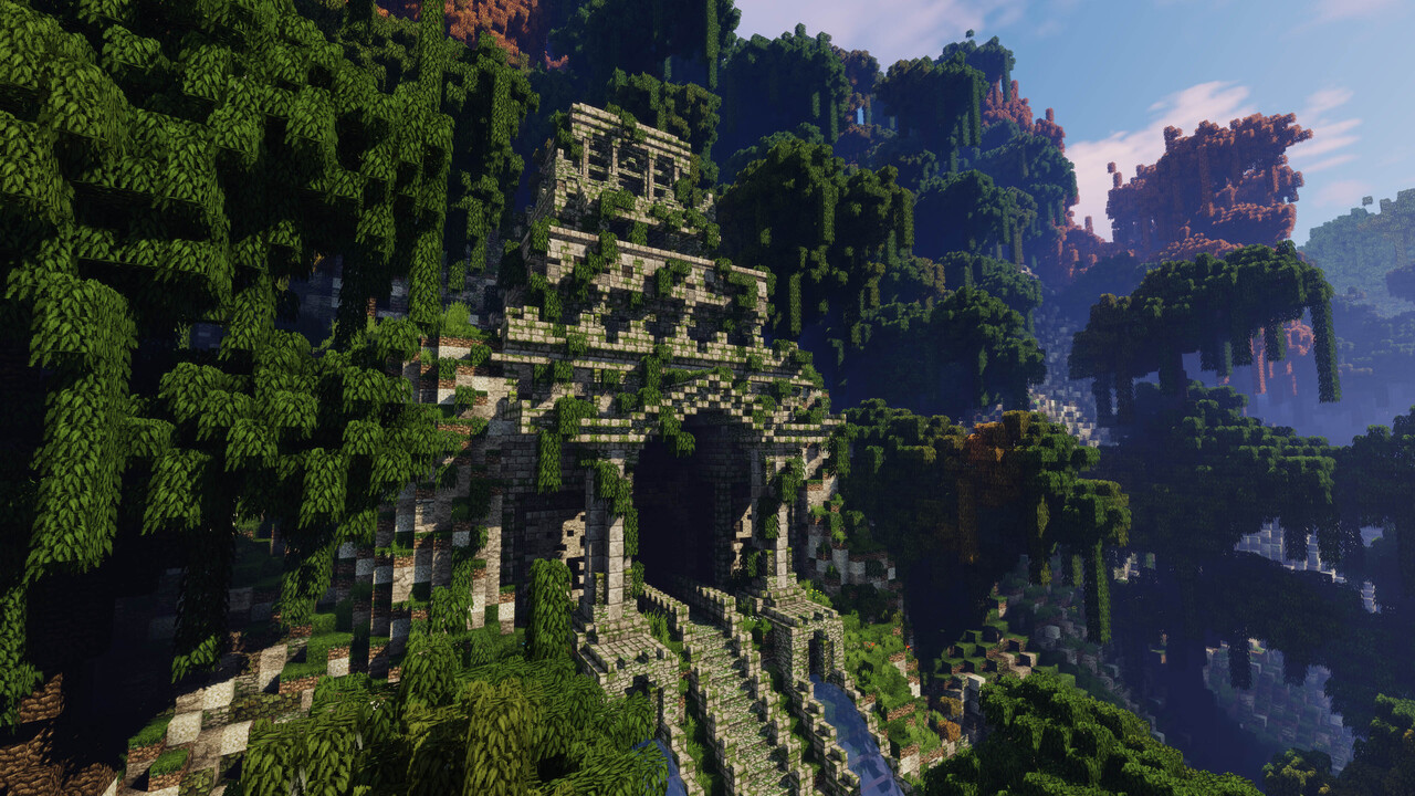 Jungle Temple Minecraft Map
