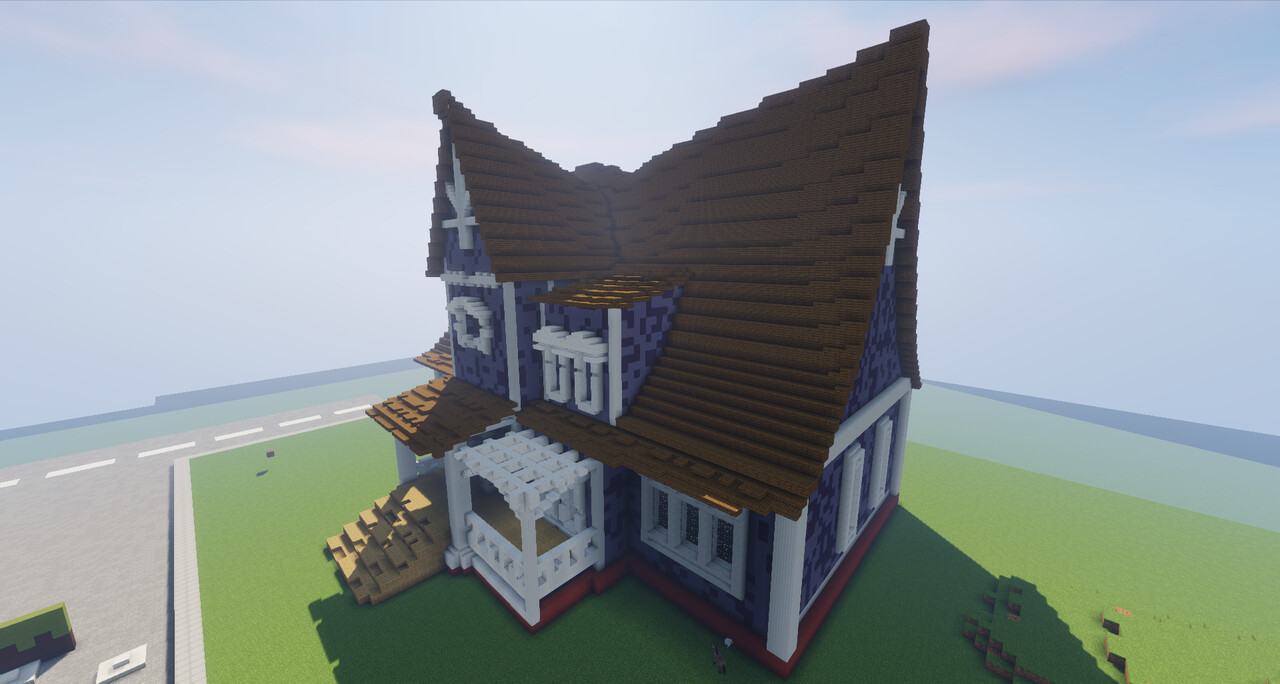 Hello neighbor House Minecraft Map