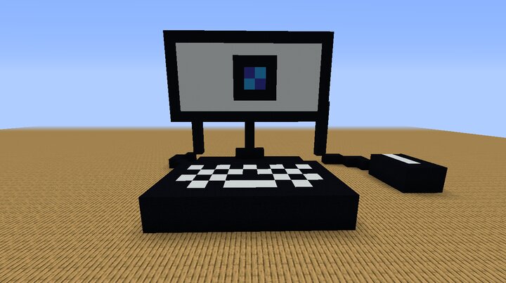 Small computer schematic Minecraft Map