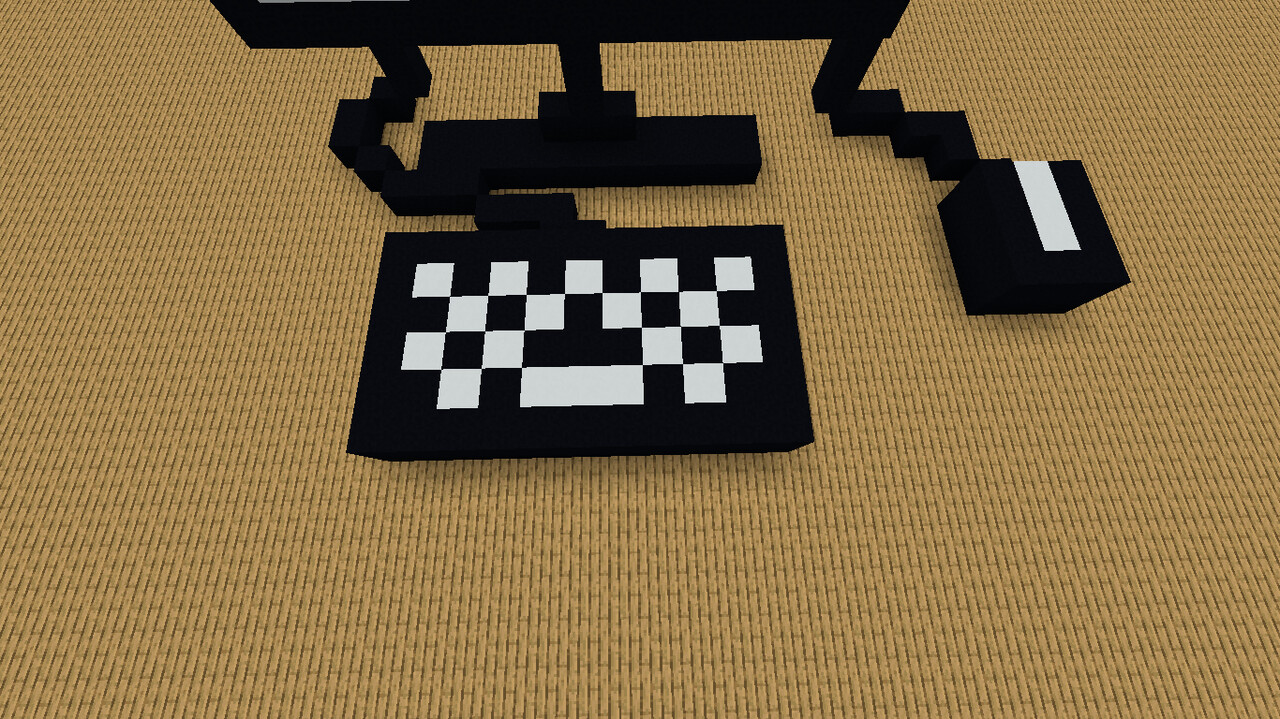 Small computer schematic Minecraft Map