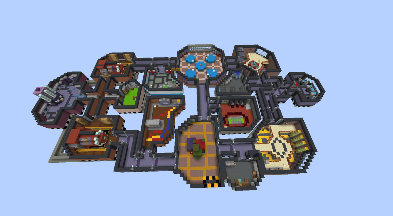 Among Us The Skeld Minecraft Map