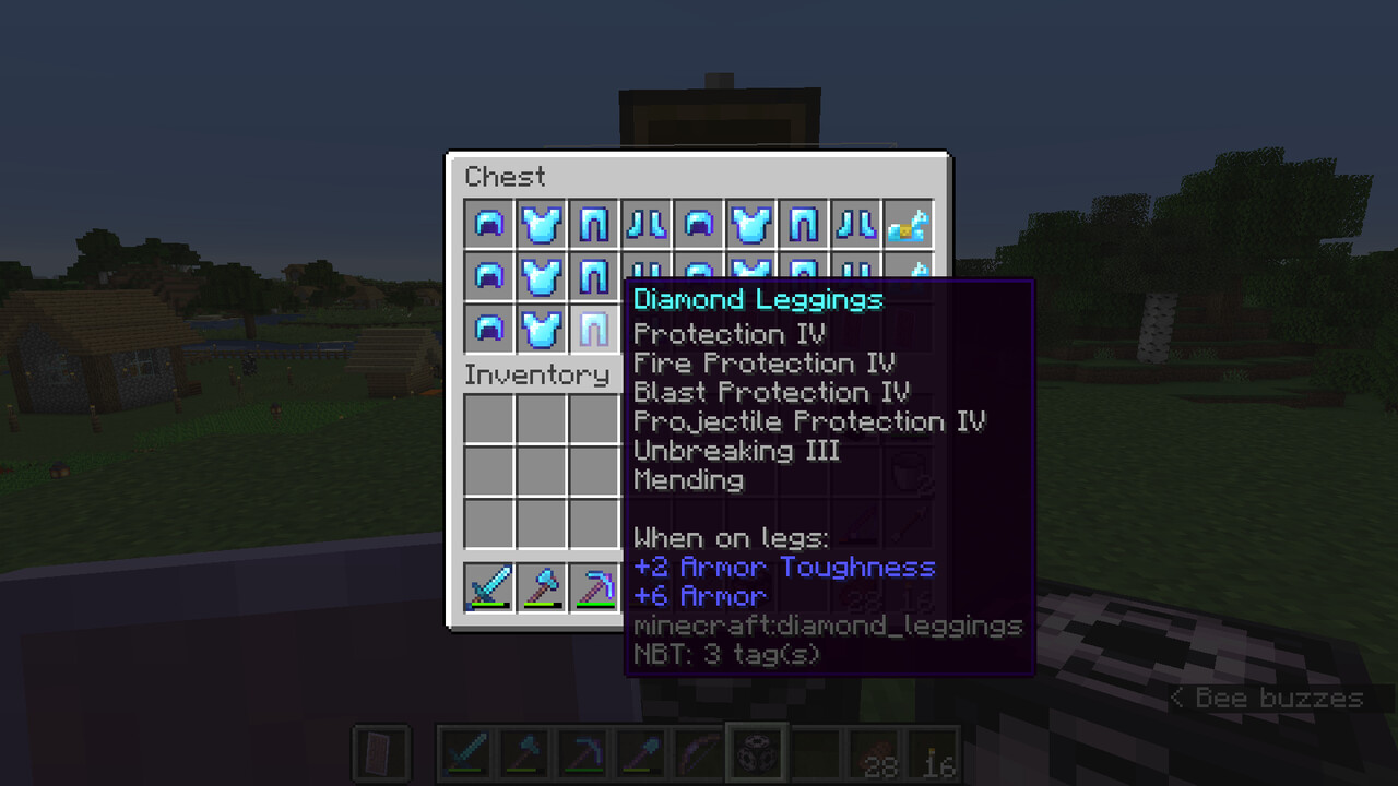 Super Armor (all protections!) [.nbt] Minecraft Map