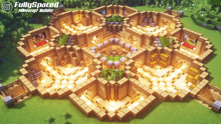 Unique Underground Base Minecraft Map