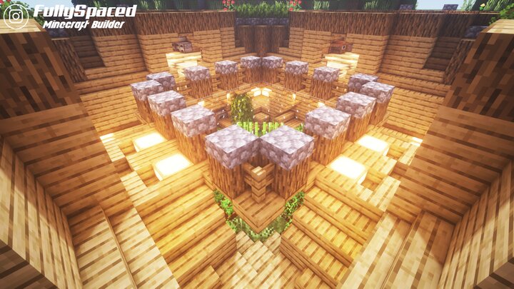 Unique Underground Base Minecraft Map