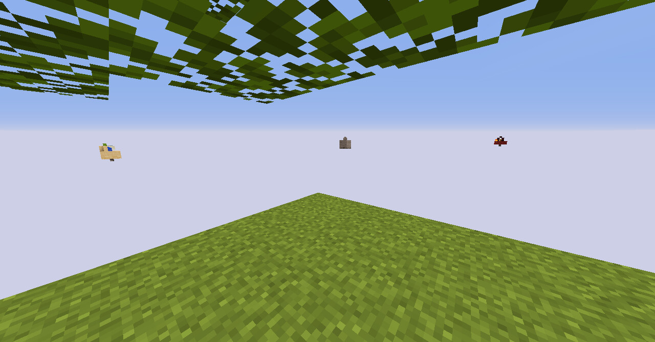 Skyblock with a endportal Minecraft Map