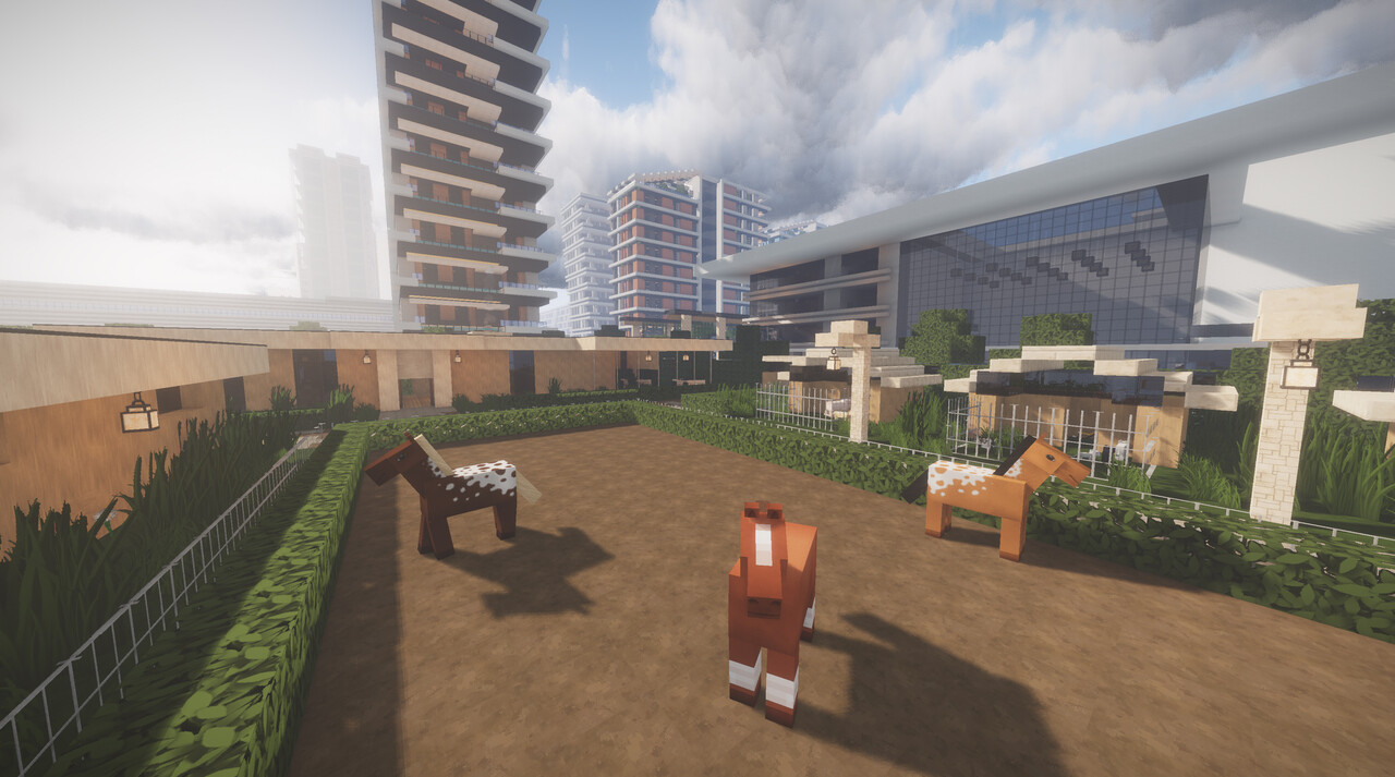 Maria Vet Clinic / Animal Shelter Minecraft Map