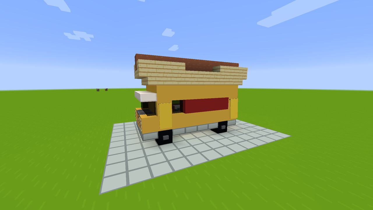 Hot Dog Food Truck Minecraft Map