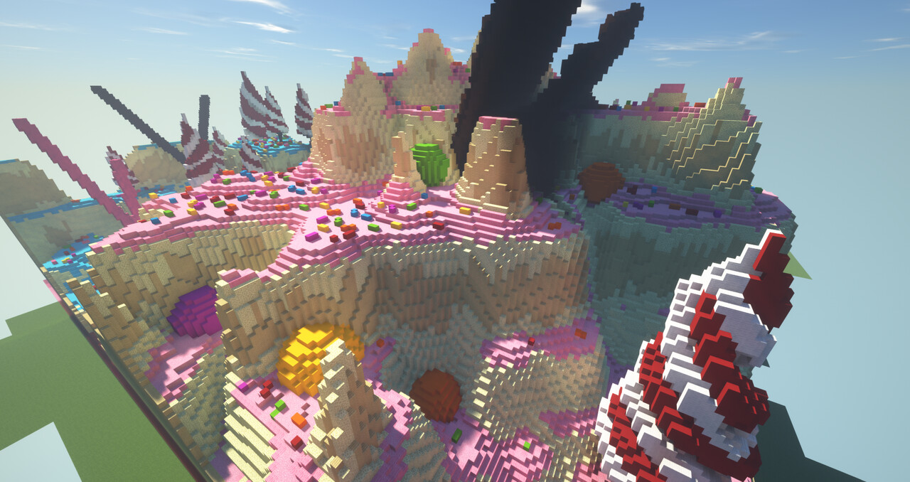 Candy Land Minecraft Map