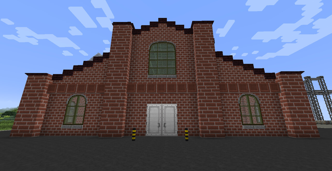 (Modded) Brick Storage warehouse Minecraft Map