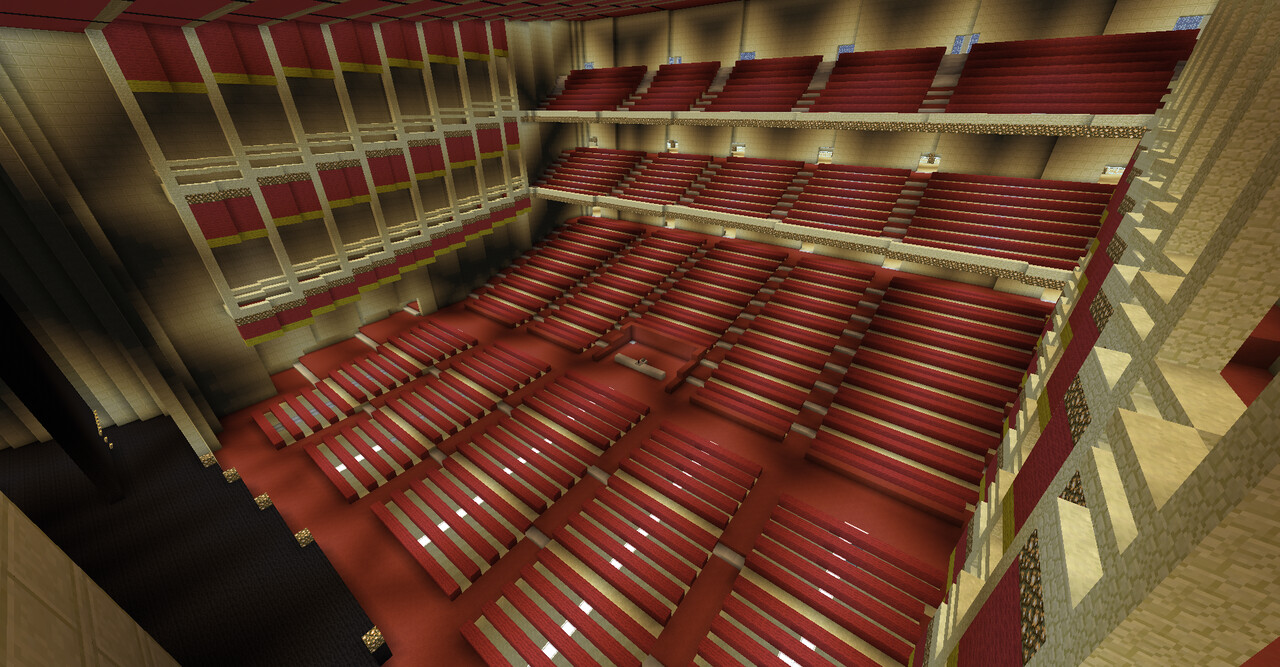Steps Theatre (For plays) Minecraft Map
