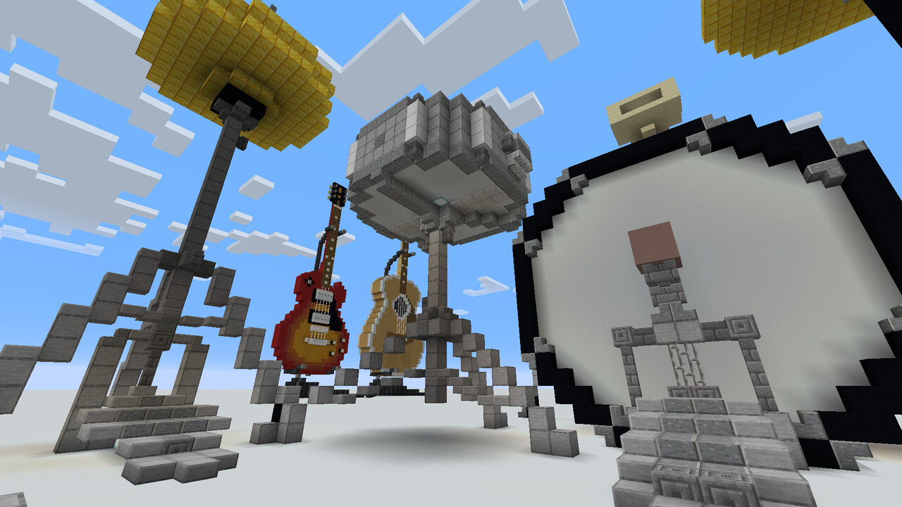 Drum Kit Minecraft Map
