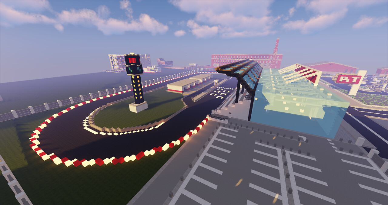 Race Track 1.12 Minecraft Map