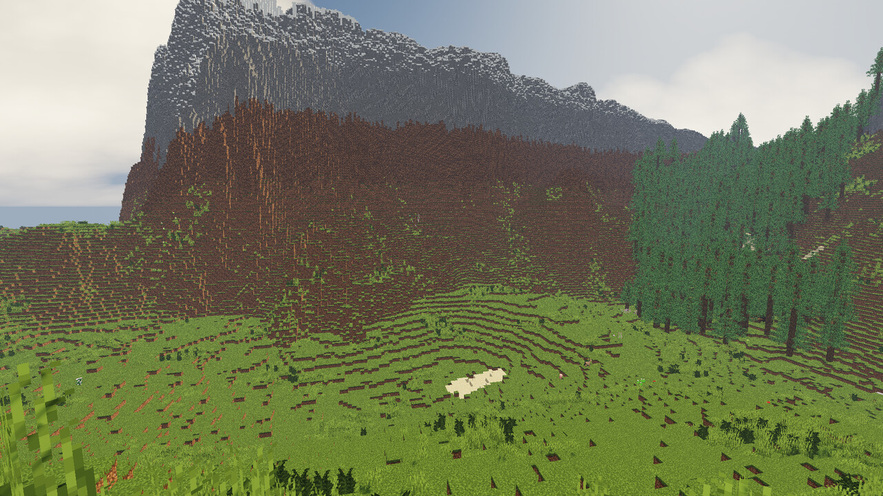 1000x1000 MINECRAFT MAP! WORLDPAINTER CUSTOM TREES DOWNLOAD