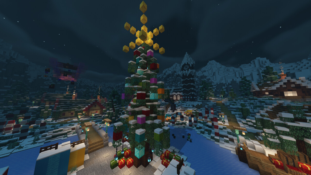 Christmas Village Minecraft Map