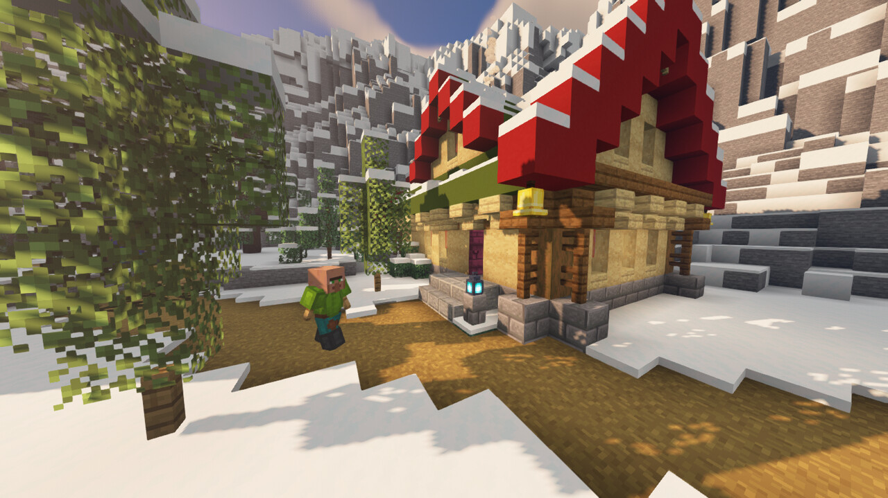 Christmas Village Minecraft Map