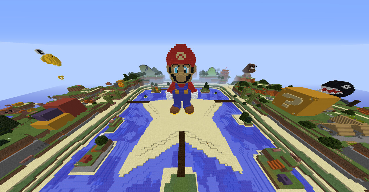 Super Mario Mashup Pack Port Minecraft Map