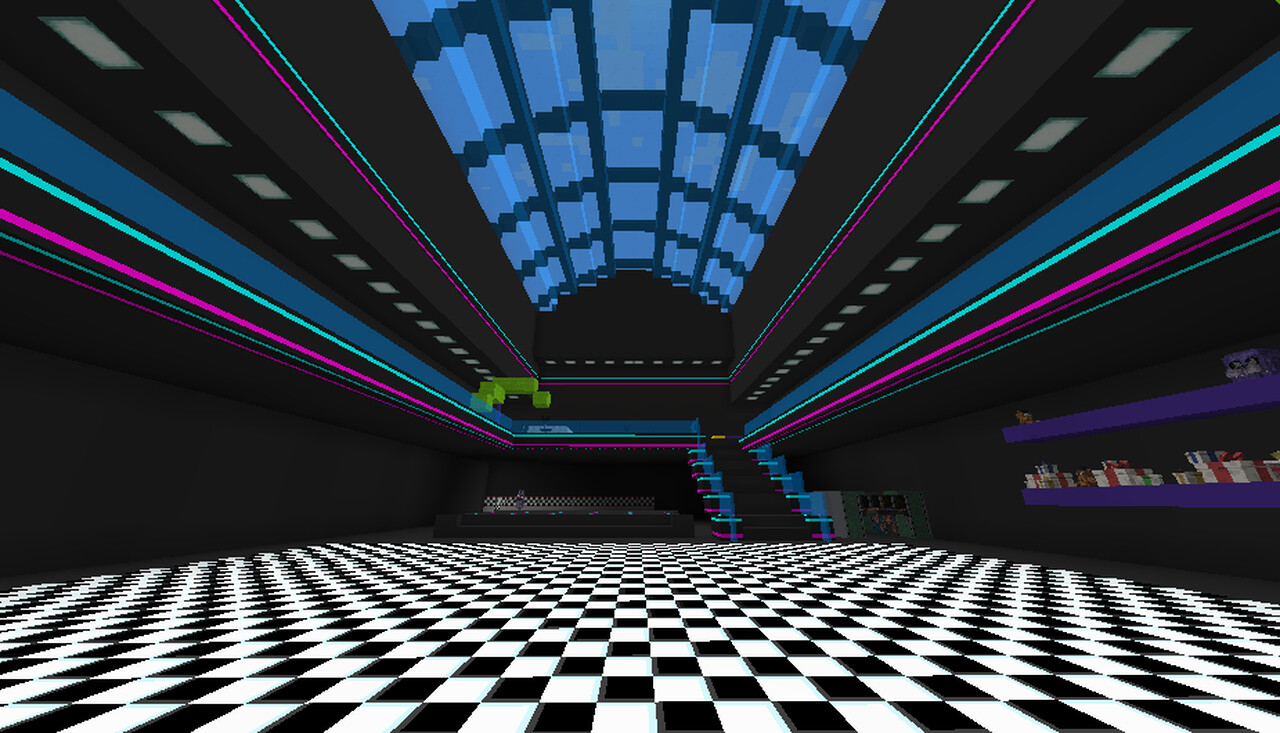 Cancelled Teaser Fnaf Security Breach Map Minecraft + Texture Pack