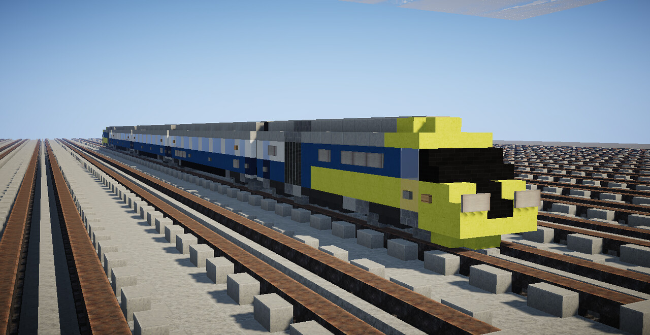 United Kingdom Train Pack Minecraft Map