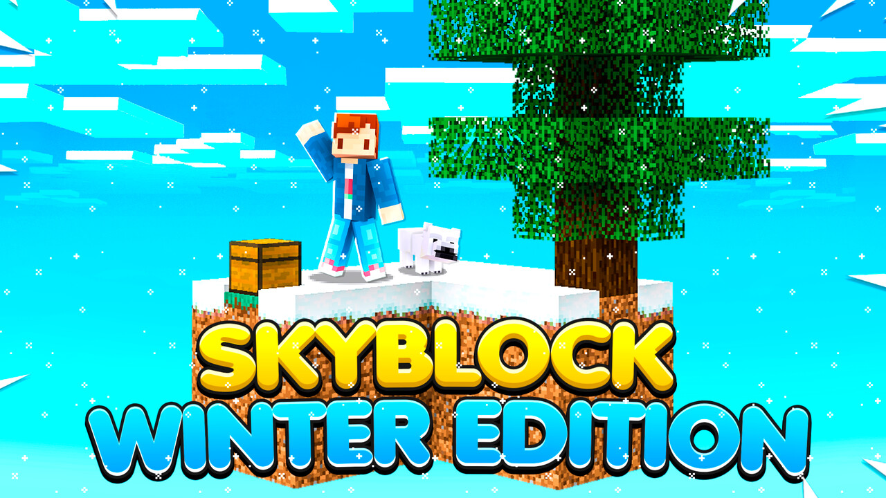 Skyblock Winter Edition 1.16.4 Minecraft Map