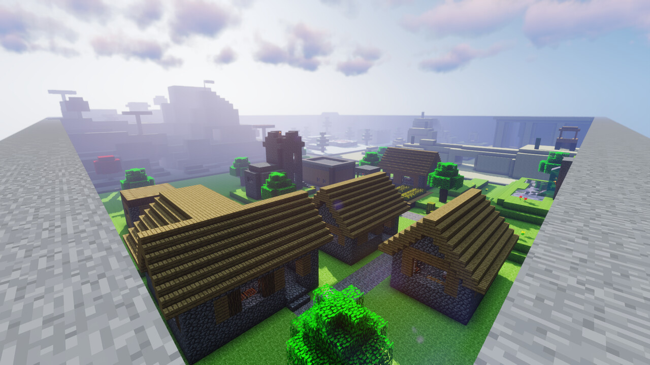 TF2 Trade Minecraft 4 Biomes recreation Minecraft Map