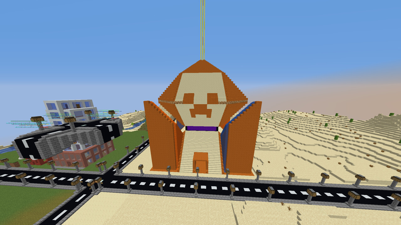 Desert base structure idea Minecraft Map