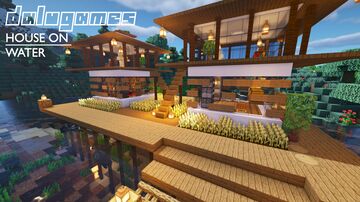 Minecraft: House on water Minecraft Map & Project