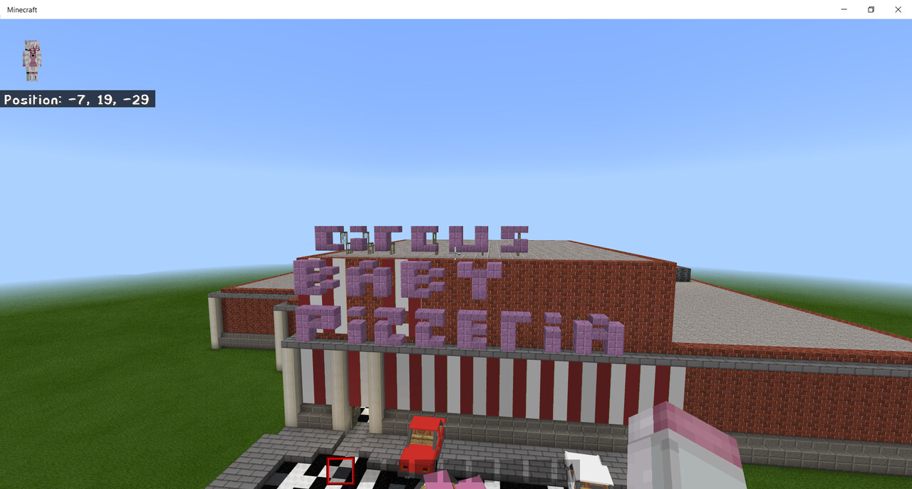 Circus Baby Pizza World (Minecraft Map) Bedrock Edition Minecraft Map