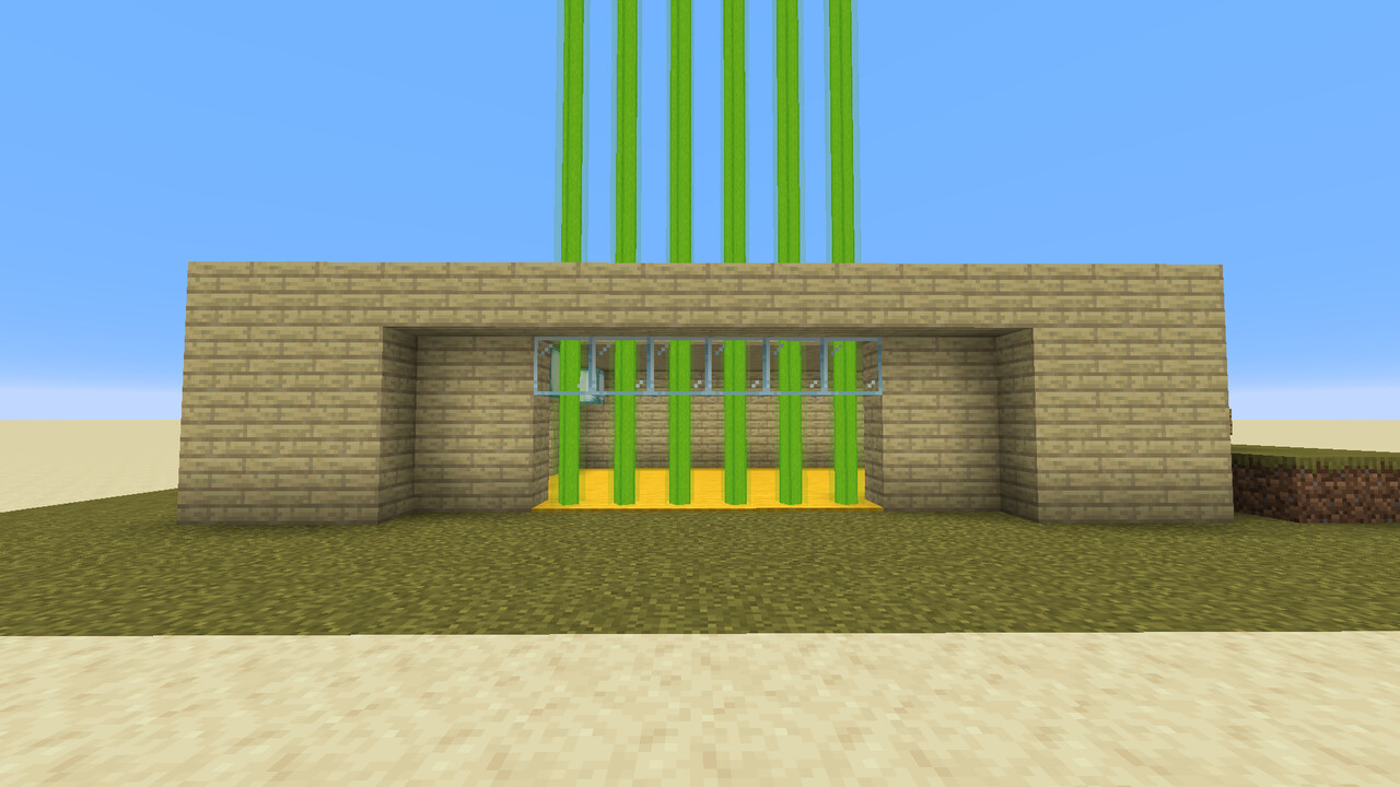 Laser door Minecraft Map