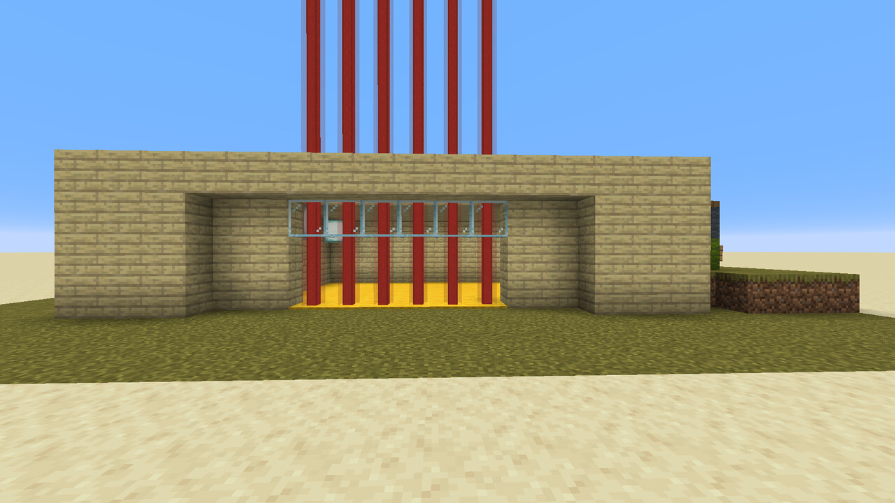 Laser door Minecraft Map