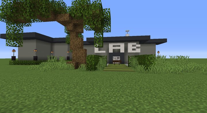 Modern Laboratory Minecraft Map