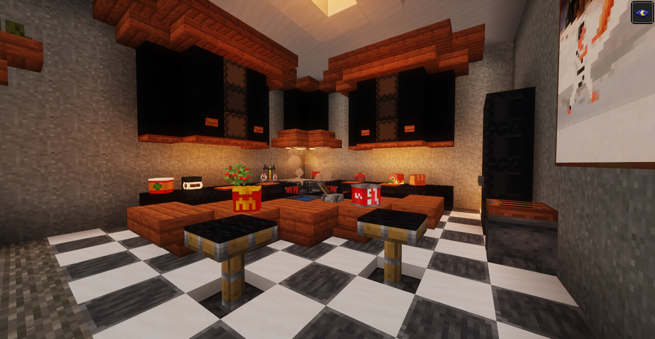 Kitchen idea Minecraft Map