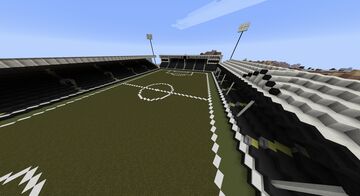 Minecraft 1:1 Craven Cottage | Fulham FC Minecraft Map & Project