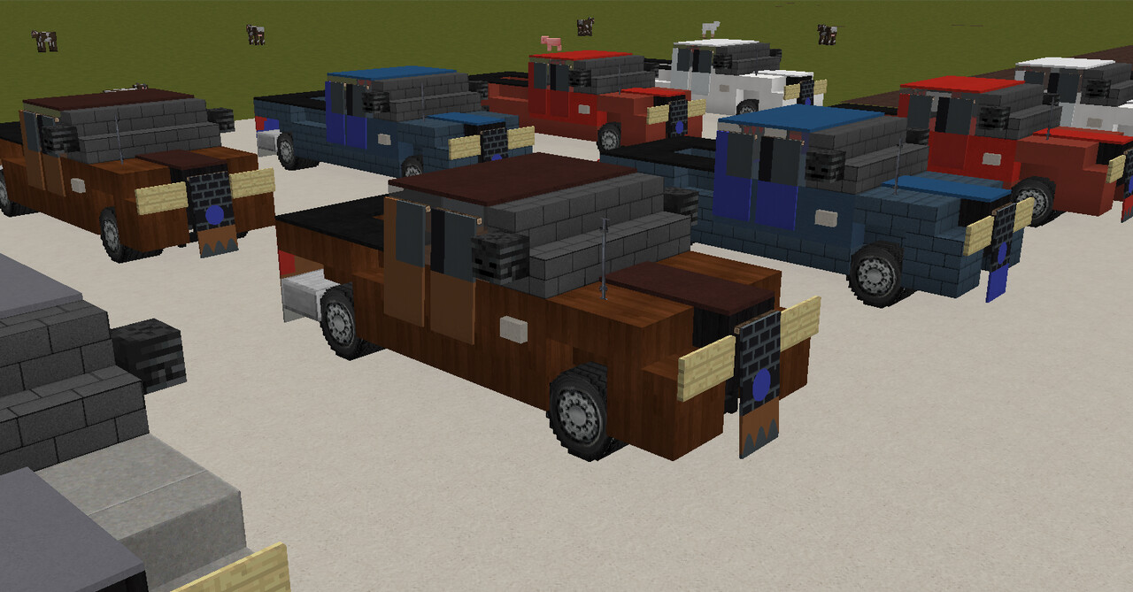 Dreamy's pack of Ford F150 pickup trucks [With Download] Minecraft Map