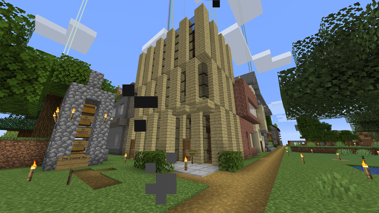 New Stockholm tall temple, sandstone house, granite house, second