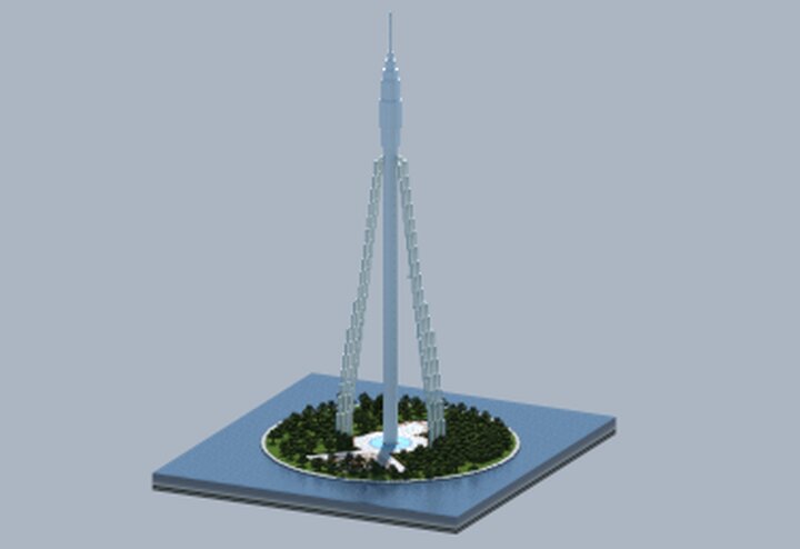Dubai Creek Tower, Dubai Creek - United Arab Emirates | Minecraft ...