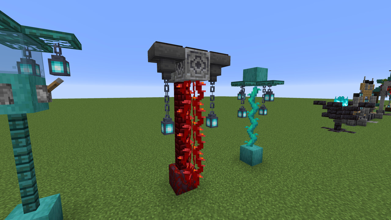 20 Soul lantern designs Minecraft Map
