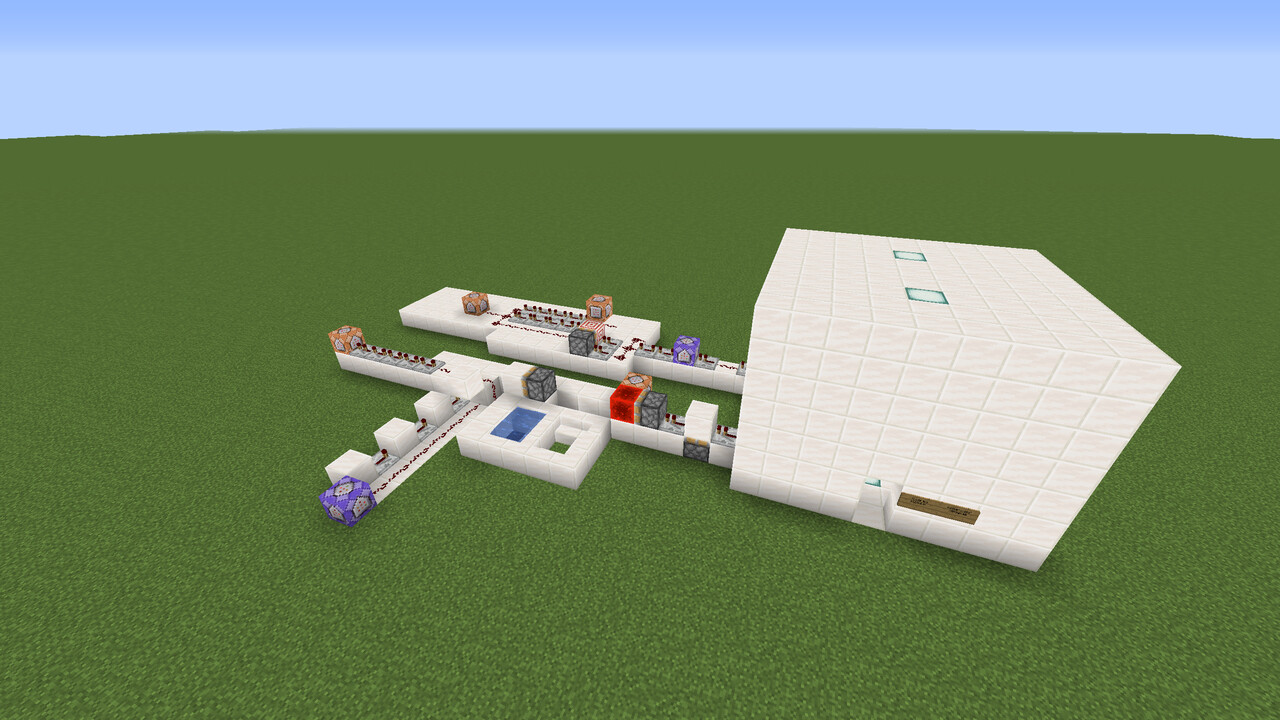 Working Command Block Bathroom Minecraft Map