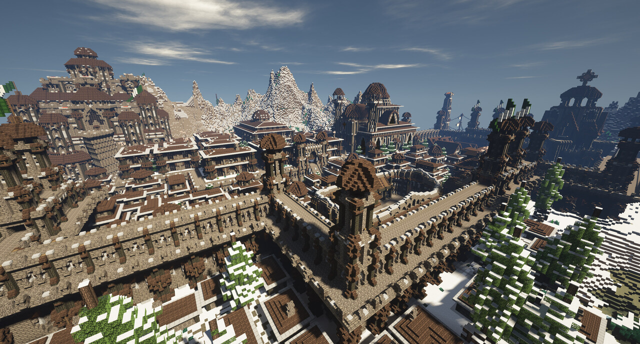 Snowy Kingdom Minecraft Map
