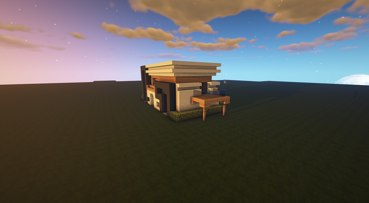 Modern House (No Furniture) Minecraft Map